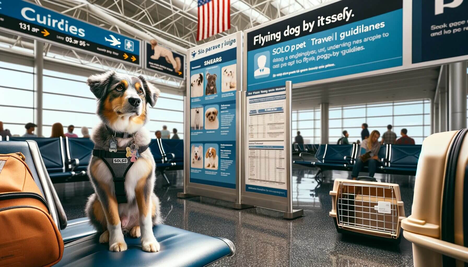 Flying a Dog By Itself Guidelines and Airline Policies